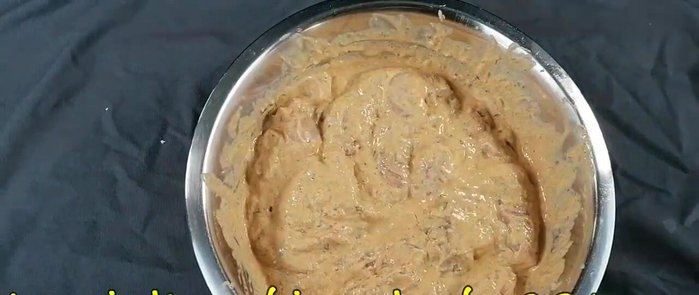 Cocción del pollo (proceso no mostrado en el video)