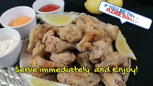 Receta de alitas de pollo crujientes y sabrosas