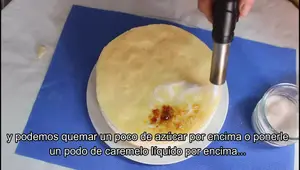 Receta de Tarta Goxua: Crema y Nata - Postre Vasco
