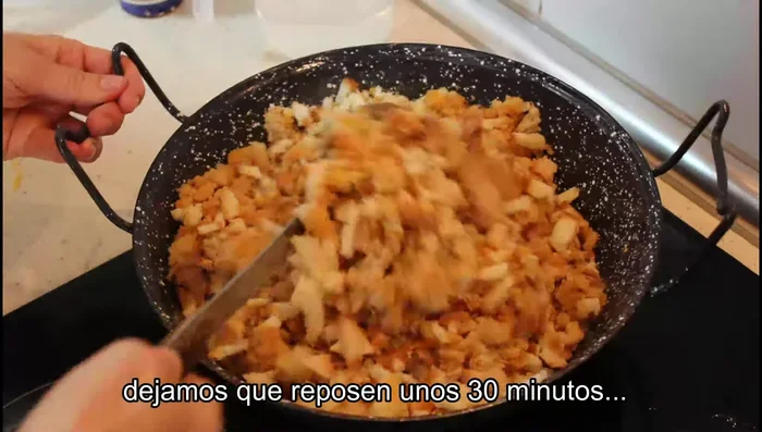 Dejar reposar 30 minutos.