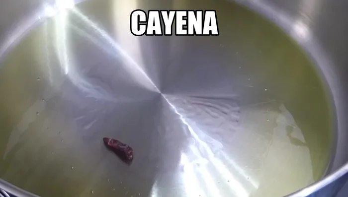 Marcamos los langostinos en la olla caliente.