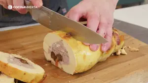 Receta de Redondo de Pollo Relleno al Horno: ¡Especial para Fiestas!