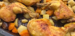 Pollo al Horno con Patatas: Receta Fácil y Deliciosa