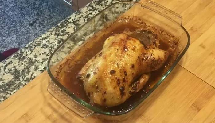 Dar la vuelta al pato con cuidado.