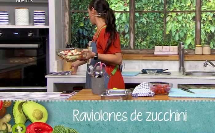 Hornear a 180°C durante 15 minutos, o hasta que el zucchini esté tierno y el queso ligeramente dorado.