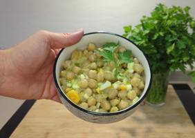 Garbanzos con Salsa Verde: Receta Fácil y Rápida (5 Minutos)