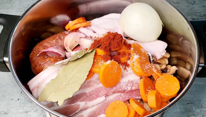 Cubrir con agua, sin llegar al borde.