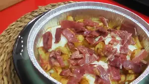 Huevos Rotos con Jamón: Receta Fácil y Rápida en Freidora de Aire