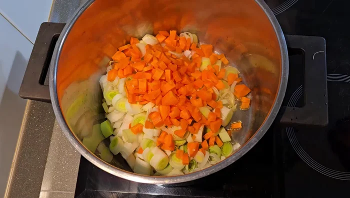 Lavar bien todas las verduras.