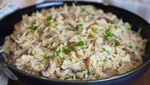 Arroz con Champiñones: Receta Fácil y Rápida