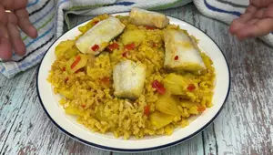 Receta Arroz con Bacalao y Patatas: Fácil y Delicioso