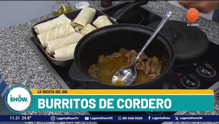 Dorar los burritos en una sartén caliente por ambos lados. (384.639)