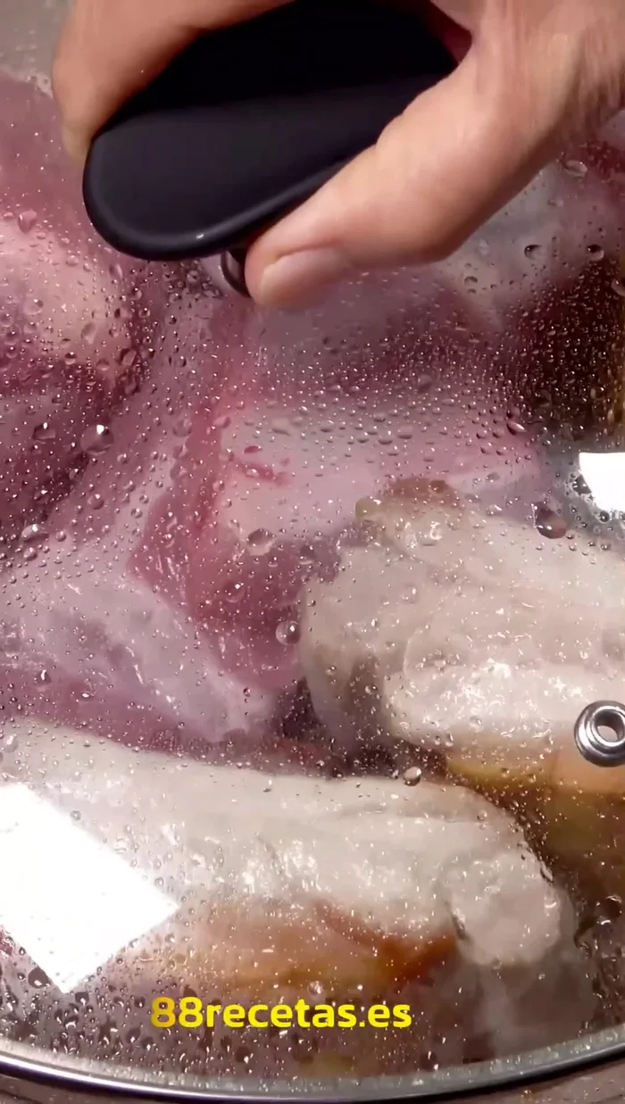 Preparar el aderezo: En una olla a fuego bajo, sofreír la cebolla hasta que esté transparente (270.44). Agregar los ajos, comino, pasta de ají amarillo y cúrcuma. Sofreír hasta que los ajos se doren (279.12).