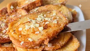 Torrijas de Chocolate Blanco: Receta Semana Santa Fácil