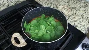 Receta Española: Garbanzos Compuestos de Granada