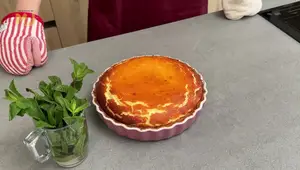 Receta Flao de Ibiza: Tarta de queso tradicional
