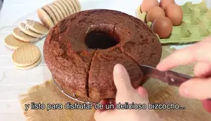 Bizcocho de Galletas María: Receta Fácil y Deliciosa