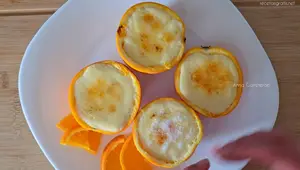 Postre de Naranja y Nata: Receta Fácil y Deliciosa (Sin Gluten)