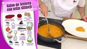 Guiso de Ternera con Setas Shimeji: Receta Fácil y Deliciosa