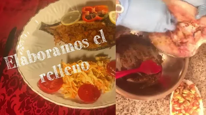 Bañar ligeramente las doradas con la mezcla de especias.