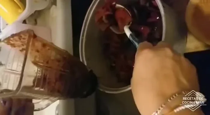 Colar la salsa.