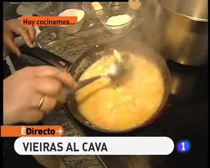 Rellenar las conchas de vieira con la mezcla anterior.