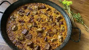 Paella de Pato con Foie: Receta paso a paso