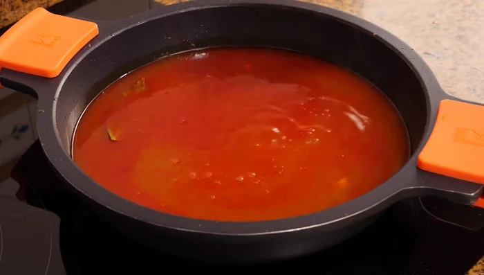 Añadir el arroz (180g), mezclar y esperar 5 minutos.