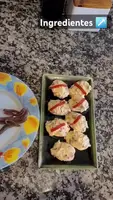 Huevos rellenos de anchoas y pimientos del piquillo: Receta fácil