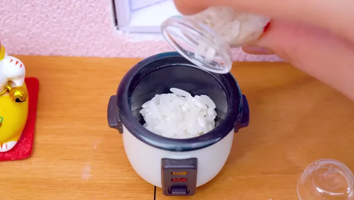 Preparar el arroz: Cocinar arroz con agua durante 30 minutos.